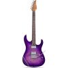 imageLeo Jaymz ST Pro Electric Guitar Roasted Maple Neck Maple Fingerboard Mahogany Body Alnico 5 Pickups for Intermediate ampamp Advanced PlayersSSH Blue BurlViolet Flame